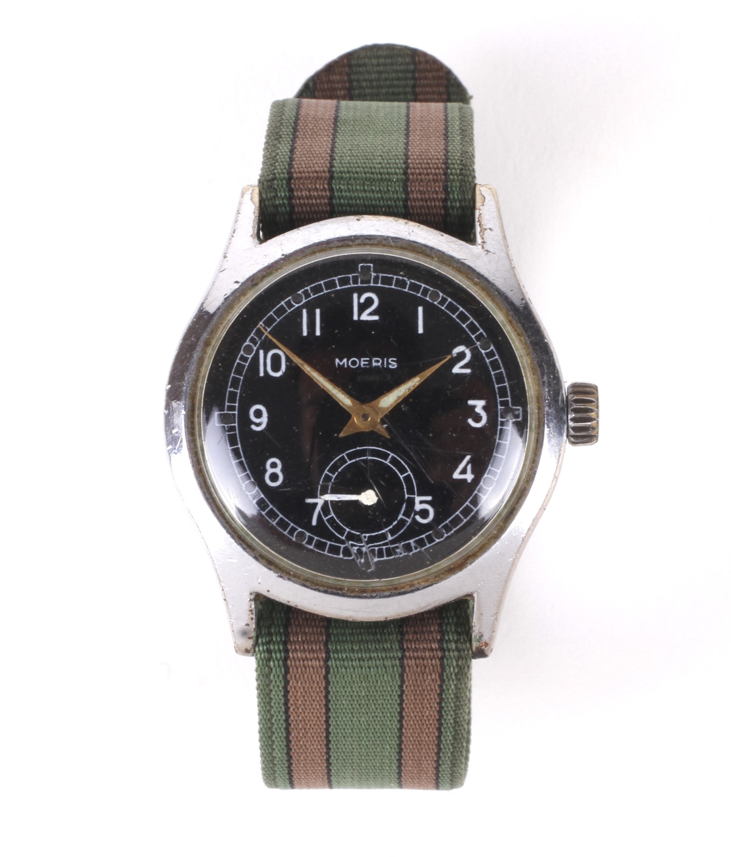 A Moeris military issue 'ATP' wristwatch. - Image 2 of 5