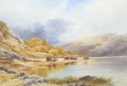 Henry Deacon Hillier-Parker (1858-1930), Glen Nevis, Inverness-shire, watercolour.