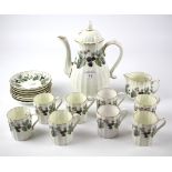 A Royal Worcester Lavinia pattern part coffee service.