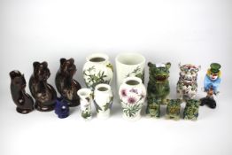 An assortment of ceramics.