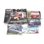 A collection of AirFix and similar model kits.