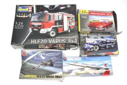 A collection of AirFix and similar model kits.