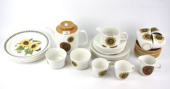 An assortment of Portmeirion and J G Meakin ceramics.