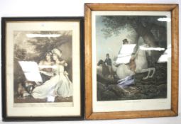 Two 19th century prints.