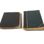 Two late 19th & early 20th century photograph albums.