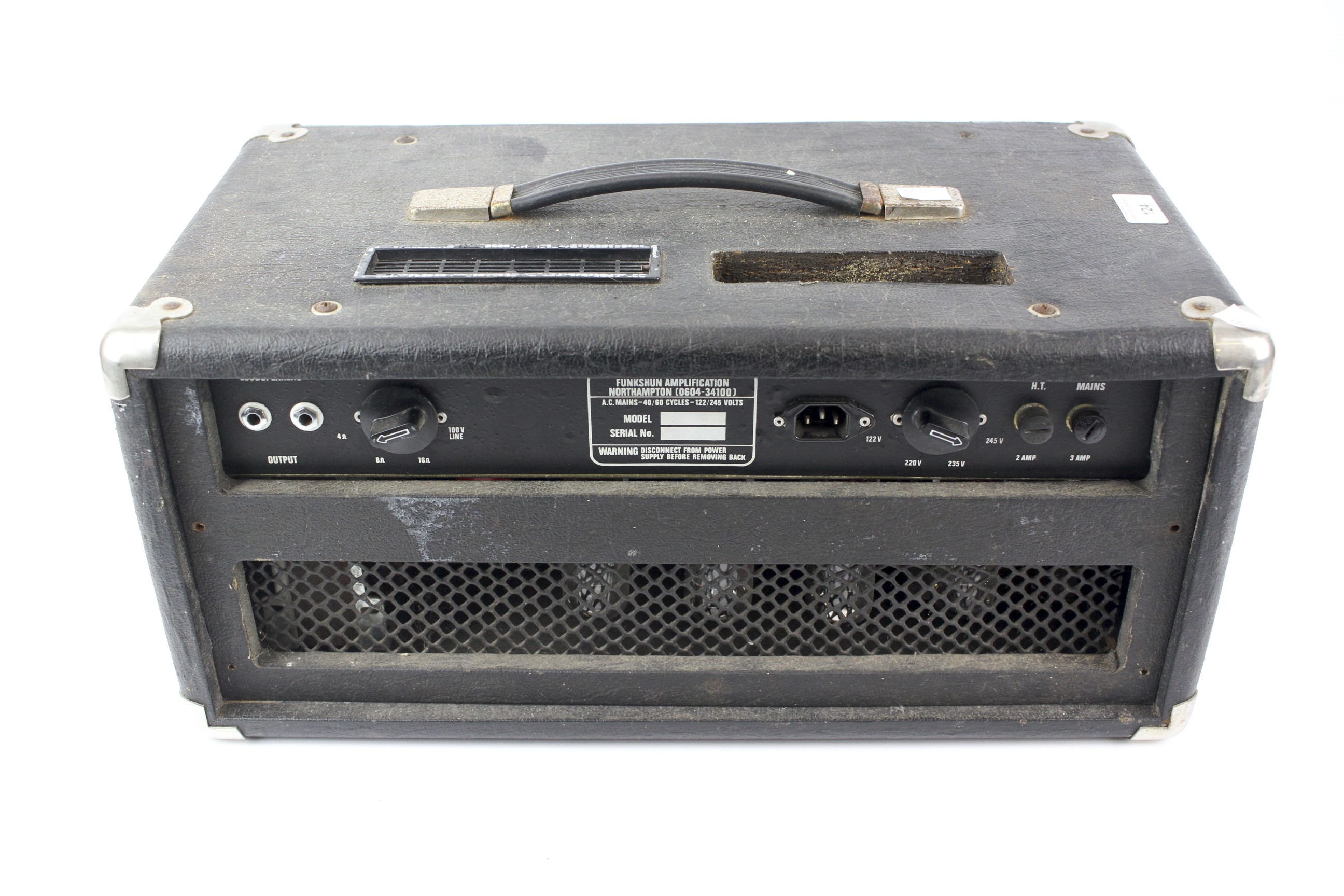 A vintage Flight Dual Drive 100w valve guitar amp. - Image 2 of 2