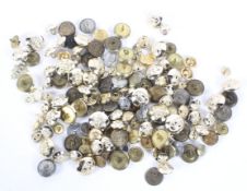 A collection of military buttons.