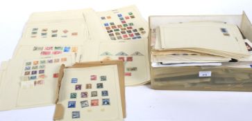 A collection of 20th century and later stamps.
