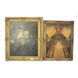 Two early 20th century gilt framed oil on canvases.
