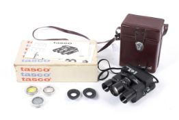 A Tasco 7900 7x20mm binocular camera combination. With a third 112mm 1:5.