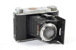 A Voigtlander Bessa 66 camera. With a 75mm 1:3.