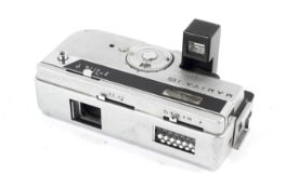A Mamiya 16 sub-miniature film camera