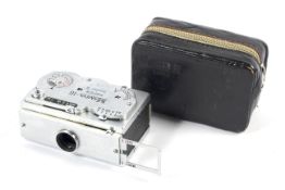A Mamiya 16 Super Model III sub-miniature camera.