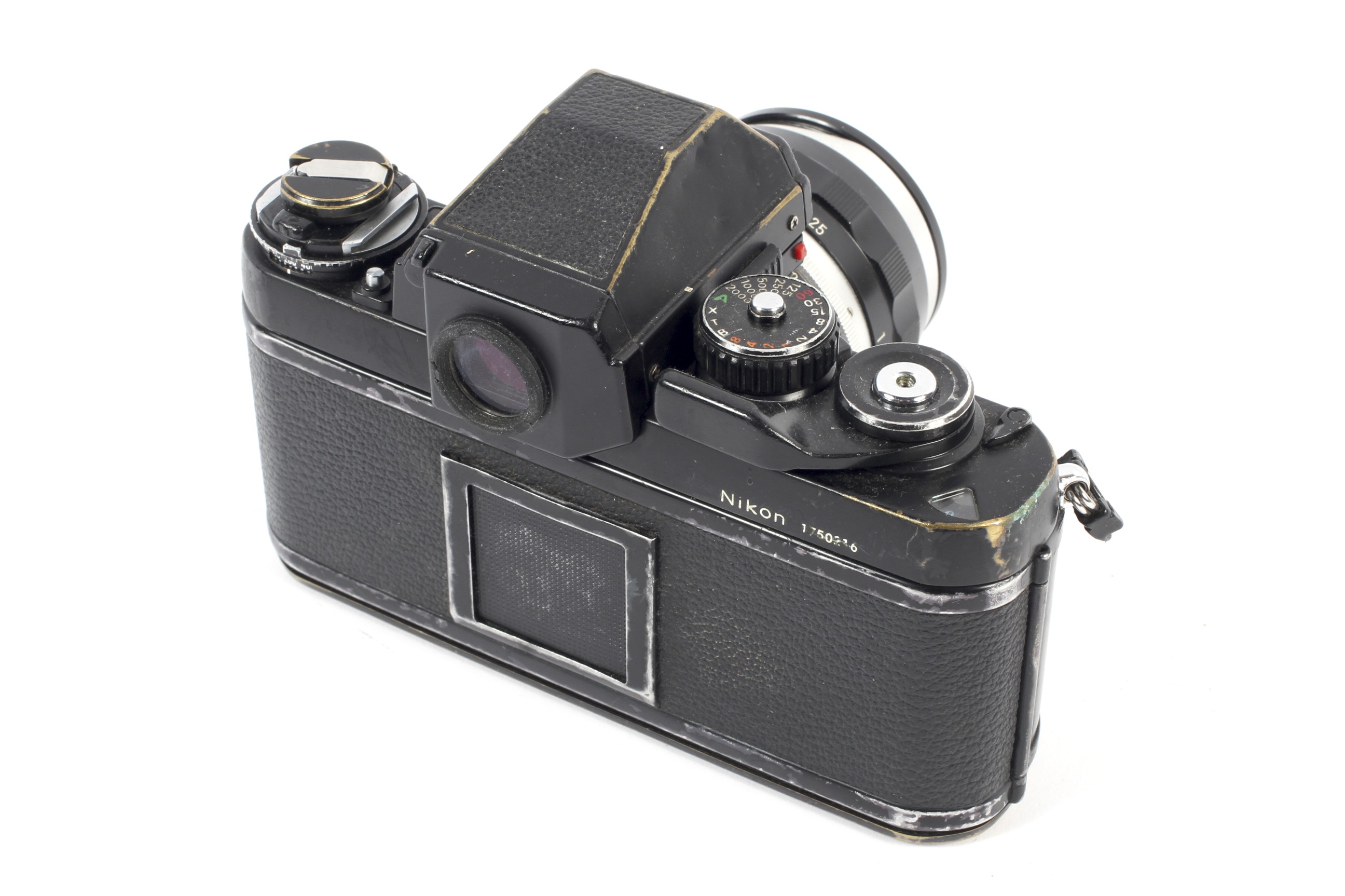 A black Nikon F3 35mm eye level SLR camera. With a 35mm 1:2. - Image 2 of 2