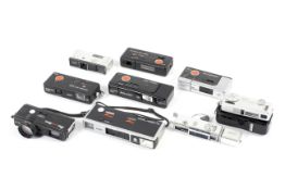 Nine sub-miniature cameras.
