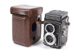 A Rolleicord VA DBP 1923131 DBGM 6x6 medium format TLR camera. With 75mm 1:3.