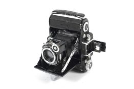 A Zeiss Ikon Super Ikonta 531 6x4.5 medium format rangefinder camera.
