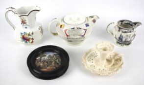 An assortment of ceramics.