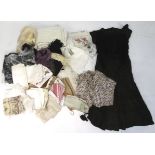 A large quantity of Victorian and later textiles.