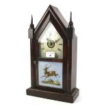 An early 20th century North American mantle clock by Waterbury clock company.