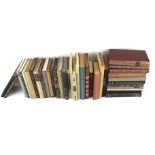 A collection of Folio society and other books.