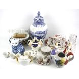 An assortment of ceramics.