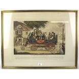 G Morton After Henry Pyall, The New Steam Carriage, 1828.