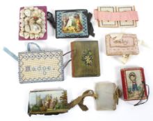A collection of Victorian and later needle books.