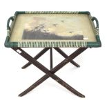 A 20th century butlers tray.