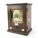 A late 19th century mantel clock.