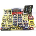 Assorted boxed diecast vehicles.