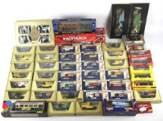 Assorted boxed diecast vehicles.