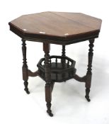 An early 20th century mahogany occasional table.