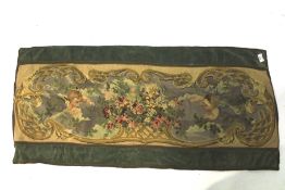 A 19th century tapestry panel.