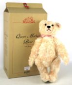 A Steiff Royal commemorative bear, 'Queen Mother, 1900-2002'.