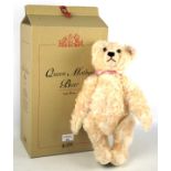 A Steiff Royal commemorative bear, 'Queen Mother, 1900-2002'.