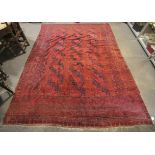 A large 20th century rug.