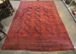 A large 20th century rug.