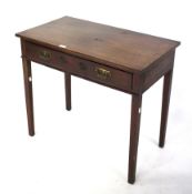 A small Victorian mahogany desk.