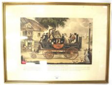 G Morton, After Henry Pyall, The New Steam Carriage, 1828.