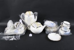 A Wedgwood six setting part tea and coffee service.
