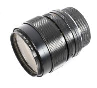 A Leitz Vario-Elmar-R f3.5 35-70mm lens with rear cap and E60 UVA filter.