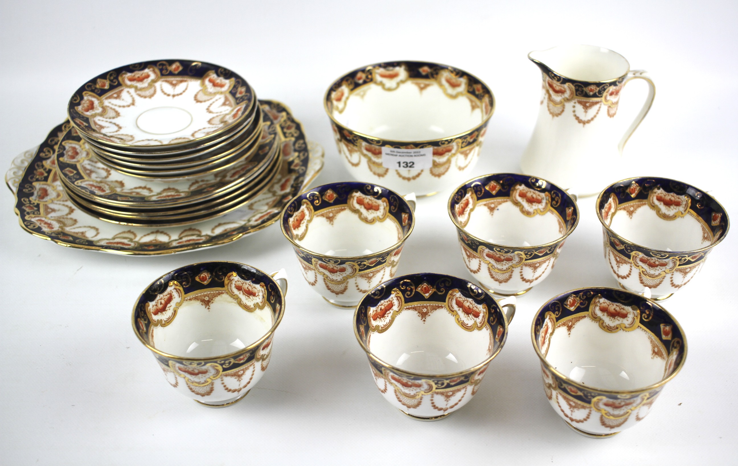 A Royal Albert crown china part tea service.