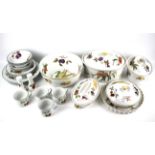 An assortment of Royal Worcester ceramics.