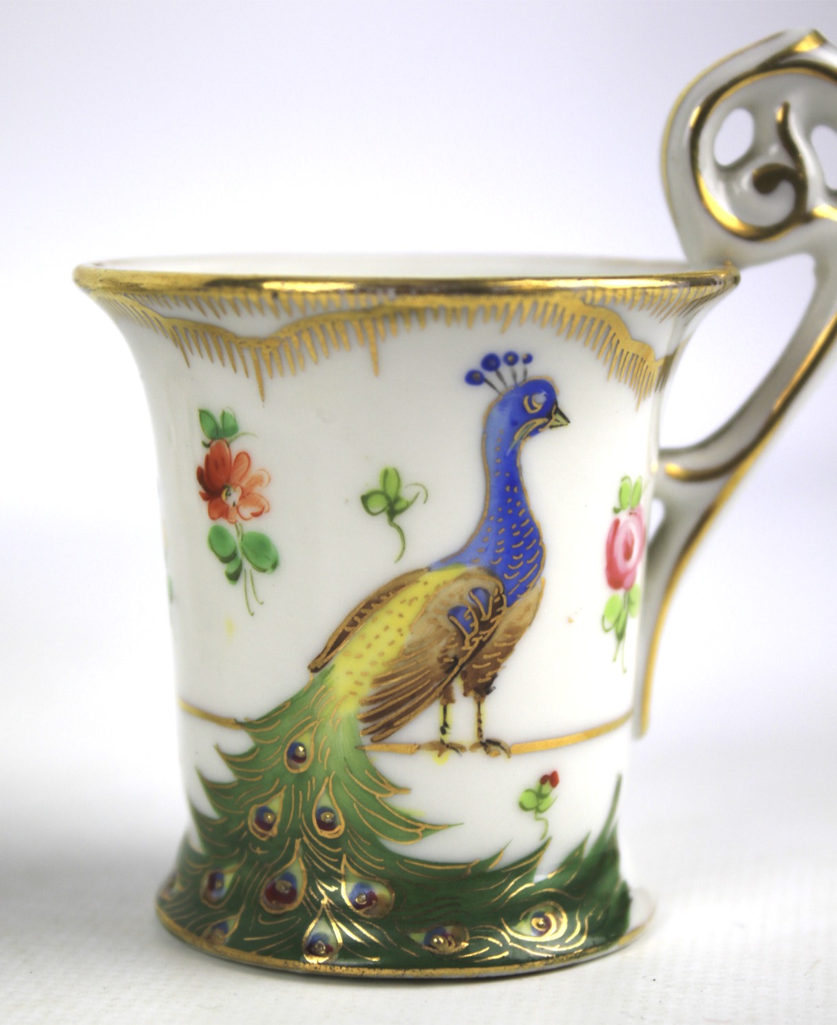 A Saxe porcelain part coffee service. - Image 2 of 3