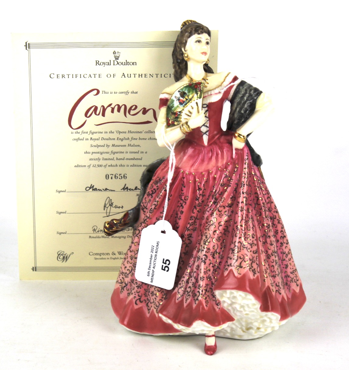 A limited edition Royal Doulton figure of 'Carmen'.