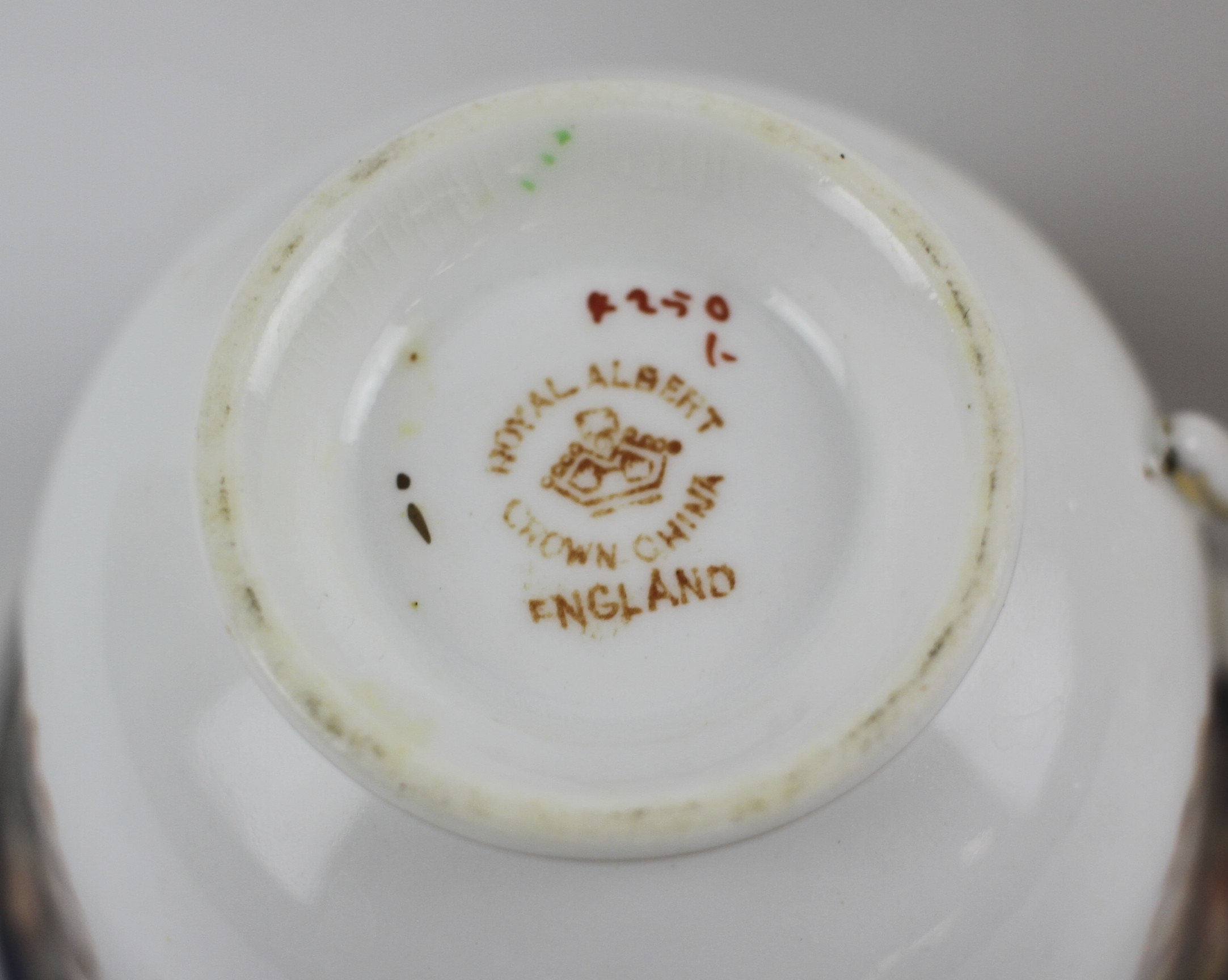 A Royal Albert crown china part tea service. - Image 2 of 2