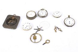 A selection of watch related spares and repairs.