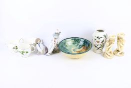 Collection of ceramics including Nao, Portmeirion,