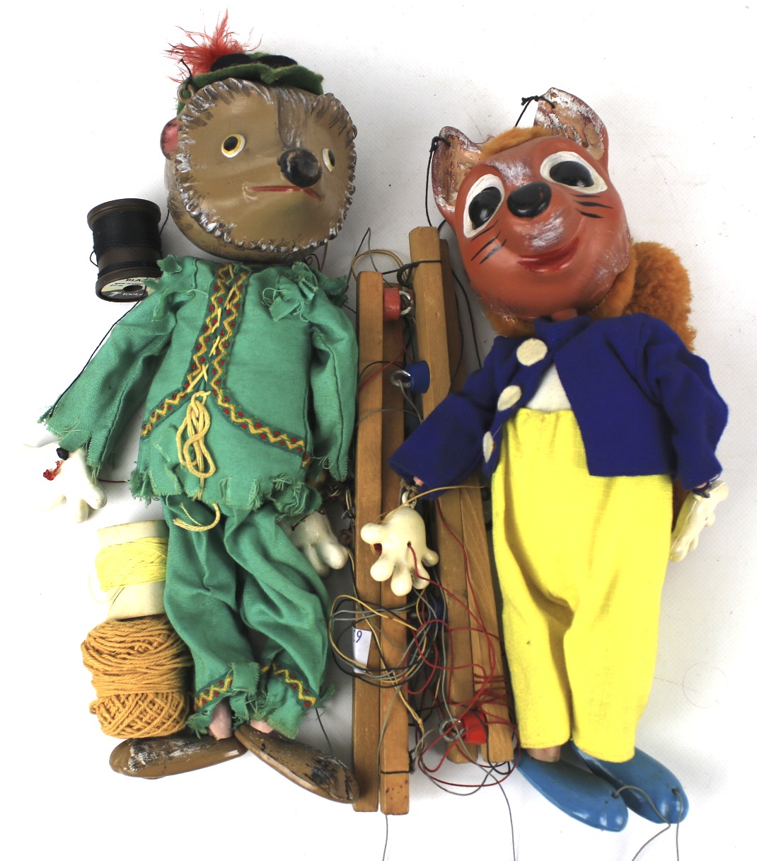 Two Pelham Puppets.